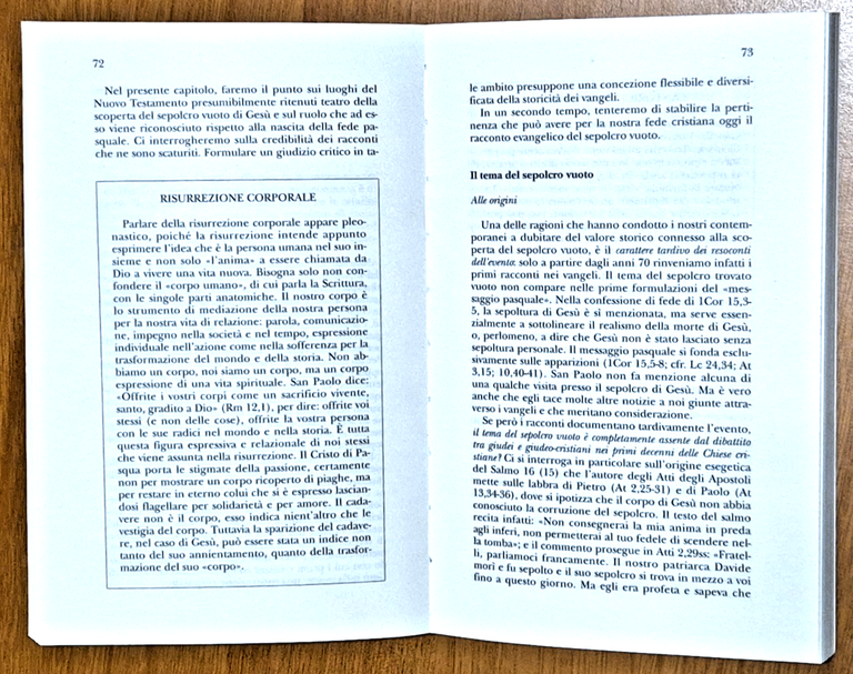 LA RISURREZIONE DI GESÙ Paul Bony 2002 San Paolo Libro …