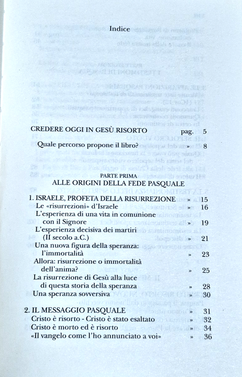 LA RISURREZIONE DI GESÙ Paul Bony 2002 San Paolo Libro …