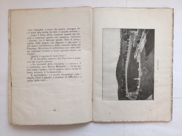 LA RIVOLUZIONE FASCISTA di Alessandro Melchiori 1933 Stamperia di Roma …