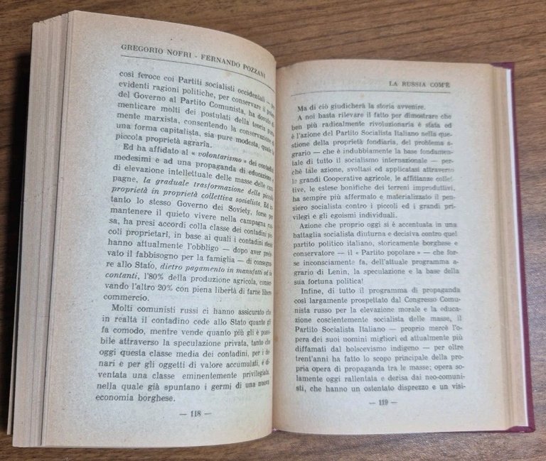 LA RUSSIA COM’È di Gregorio Nofri e Fernando Pozzani Libro …