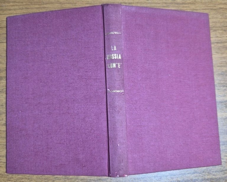 LA RUSSIA COM’È di Gregorio Nofri e Fernando Pozzani Libro …