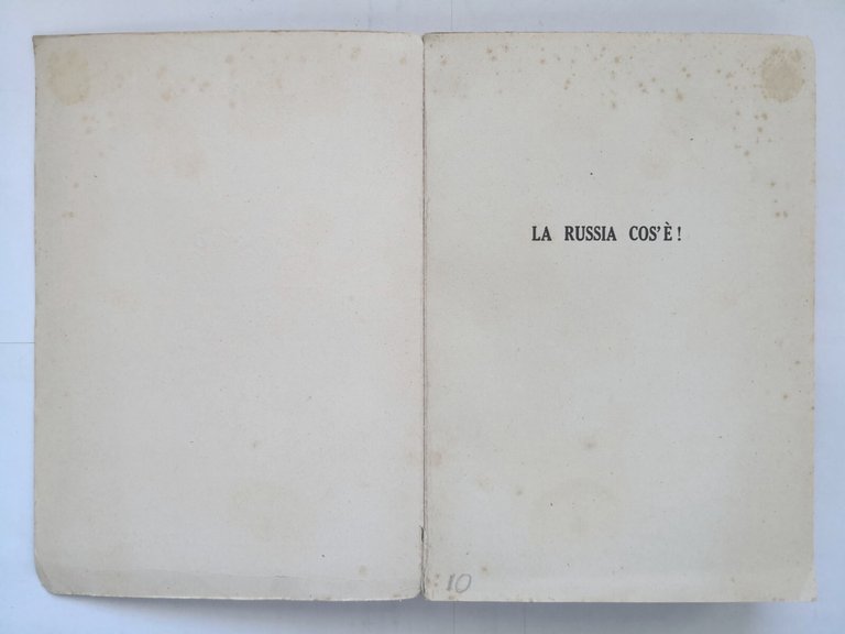 LA RUSSIA COS'È di Nicola Goldenweiser Lubimov - Vallecchi Editore …