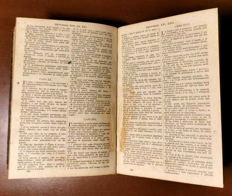 LA SACRA BIBBIA di Giovanni Diodati 1859 ossia antico e …