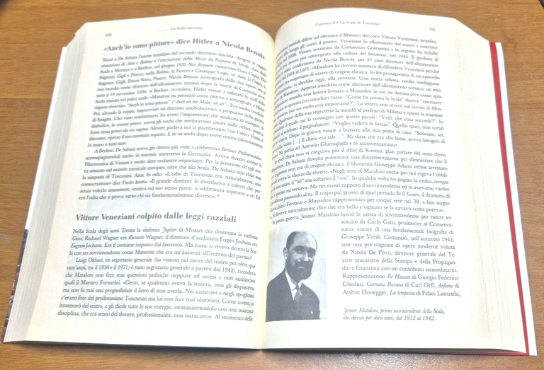 LA SCALA RACCONTA di Giuseppe Barigazzi edizione ampliata 2010 Hoepli …