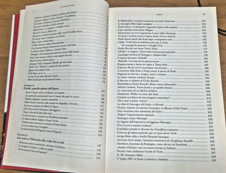 LA SCALA RACCONTA di Giuseppe Barigazzi edizione ampliata 2010 Hoepli …