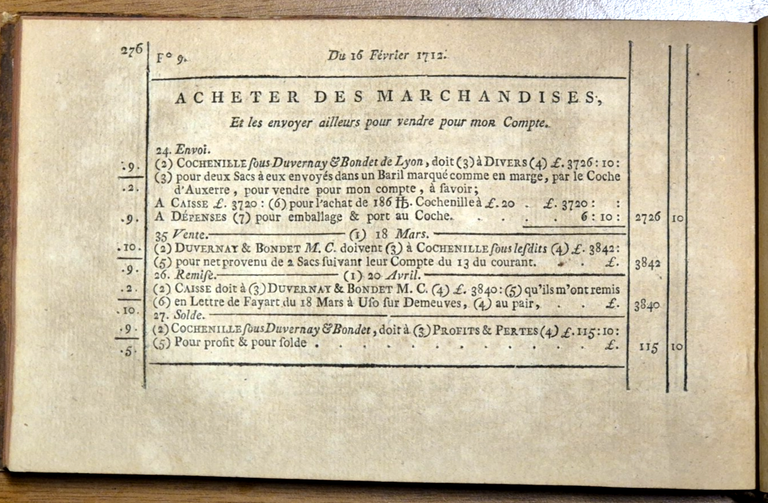 LA SCIENCE DES NEGOCIANS ET TENEURS DE LIVRES di De … | Immagine Gallery 7