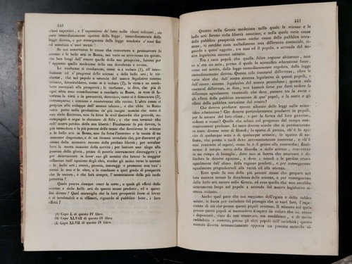 LA SCIENZA DELLA LEGISLAZIONE E GLI OPUSCOLI SCELTI volume II …