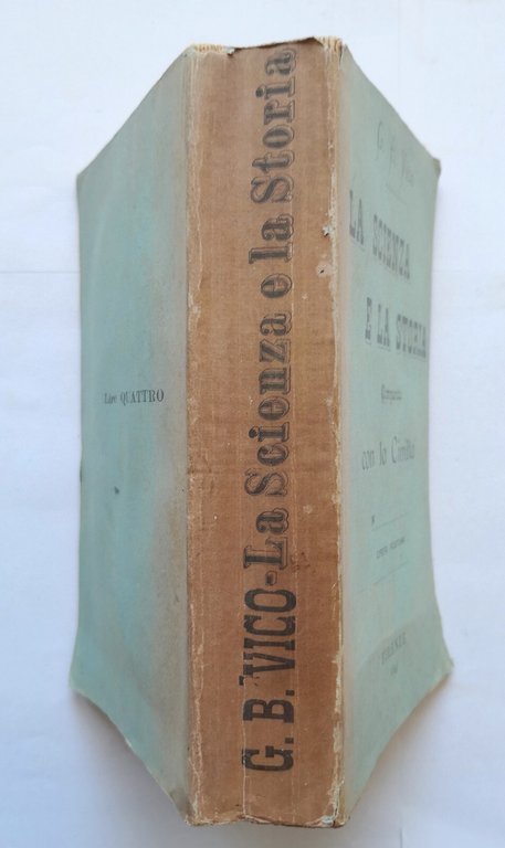 LA SCIENZA E LA STORIA comparata con Civiltà di Giovanbattista …