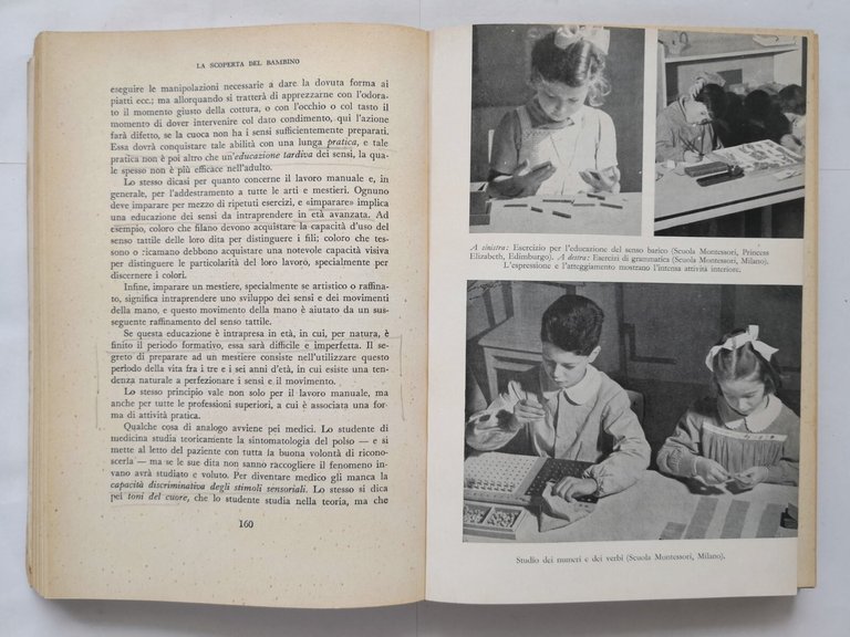 LA SCOPERTA DEL BAMBINO di Maria Montessori 1962 Garzanti Libro …