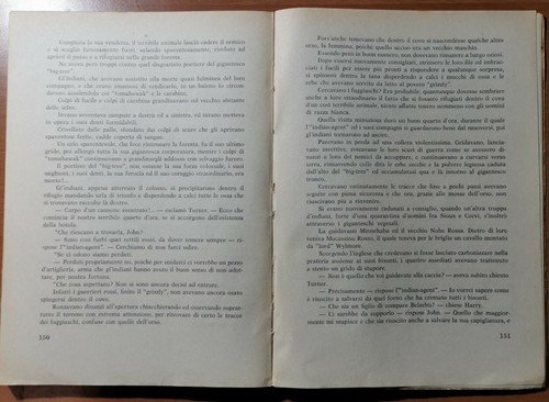 LA SCOTENNATRICE di Emilio Salgari 1959 Carroccio Libro illustrato per …