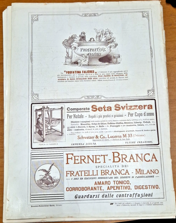 LA SICILIA Conca d'Oro L'illustrazione Italiana Natale e capodanno 1908 …