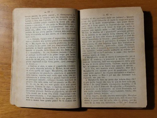 LA SIGNORA DALLE CAMELIE di Alessandro Dumas figlio 1881 Francesco …