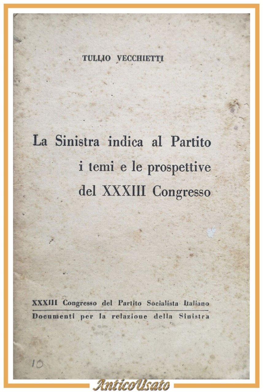 LA SINISTRA INDICA AL PARTITO TEMI E LE PROSPETTIVE DEL …