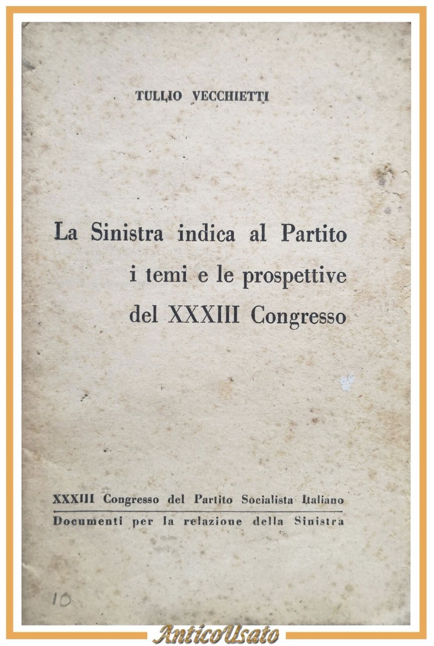 LA SINISTRA INDICA AL PARTITO TEMI E LE PROSPETTIVE DEL …