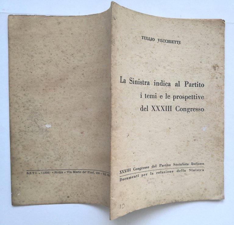 LA SINISTRA INDICA AL PARTITO TEMI E LE PROSPETTIVE DEL …