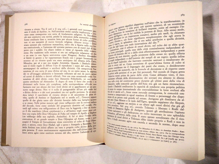 LA SOCIETÀ ELLENISTICA ECONOMIA DIRITTO RELIGIONE Bompiani 1981 storia dei …