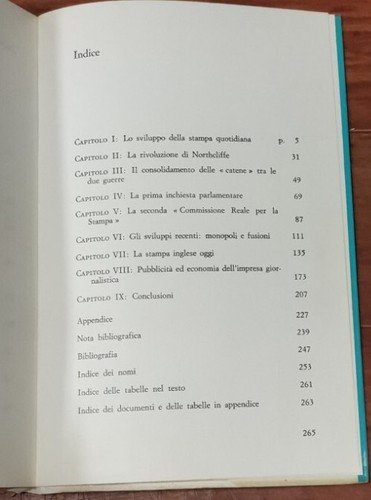 LA STAMPA INGLESE monopoli e fusioni 1890 1972 di Adriano …