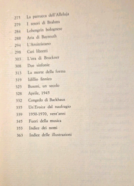 LA STANZA DELLA MUSICA di Piero Buscaroli 1977 Fogola Libro …