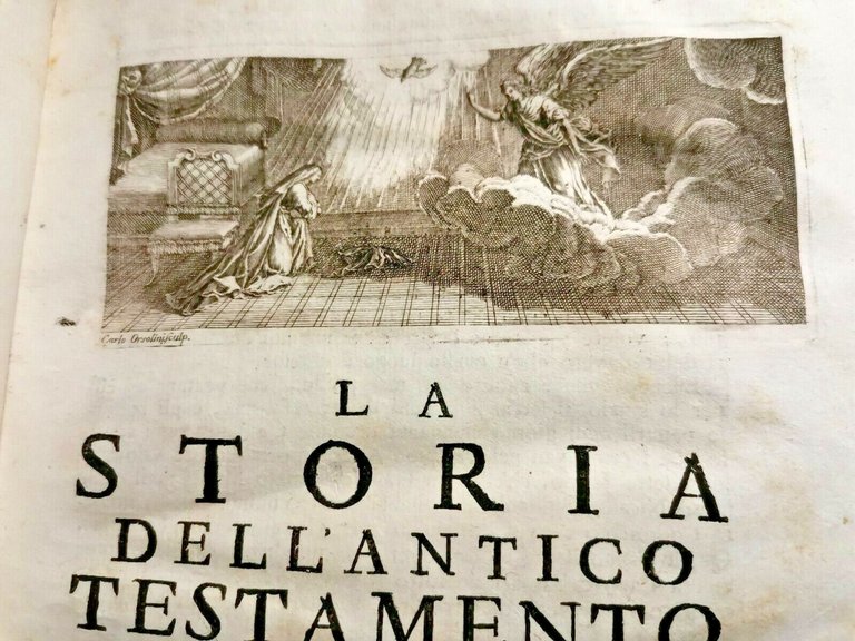LA STORIA DELL'ANTICO E NUOVO TESTAMENTO DEGLI EBREI solo volume …