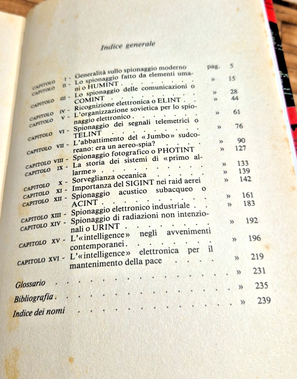 LA STORIA DELLO SPIONAGGIO ELETTRONICO di De Arcangelis 1987 Mursia … | Immagine Gallery 5