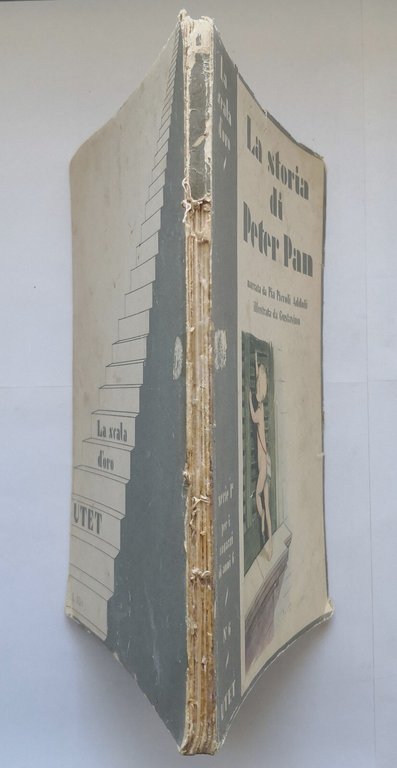 LA STORIA DI PETER PAN fiaba Barrie 1951 UTET scala …