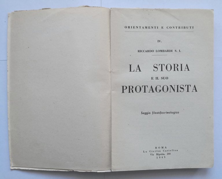 LA STORIA E IL SUO PROTAGONISTA di Riccardo Lombardi 1943 …