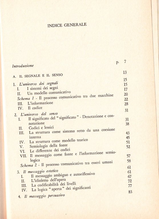 LA STRUTTURA ASSENTE Introduzione alla ricerca semiologica di Umberto Eco …