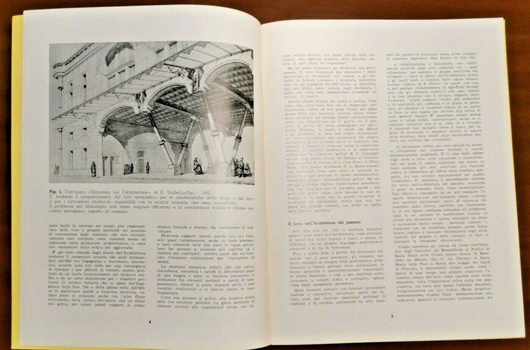 LA STRUTTURA DI FERRO NELL'ARCHITETTURA di Bacigalupi 1964 libro acciaio …