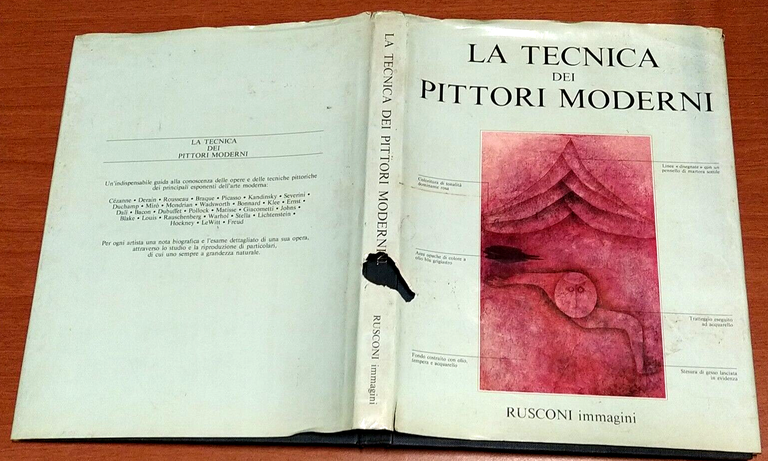 LA TECNICA DEI PITTORI MODERNI di Collins Welchman Chandler Anfam …