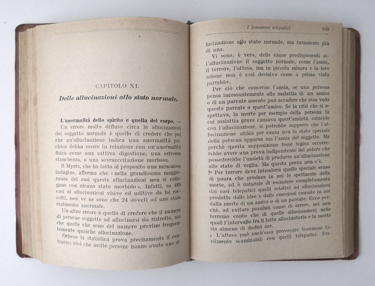 LA TELEPATIA TRASMISSIONE DEL PENSIERO di Pappalardo 1922 Hoepli Libro …