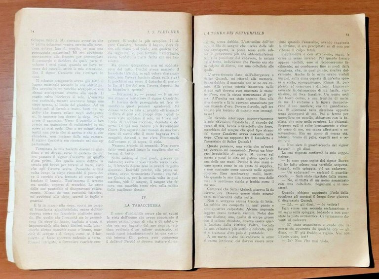 La tomba dei Netherfield di Fletcher 1937 editrice impero libro …