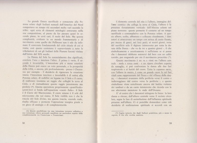 LA TRADIZIONE DEI PELLIROSSE di Frithjof Schuon 1978 Edizioni di …