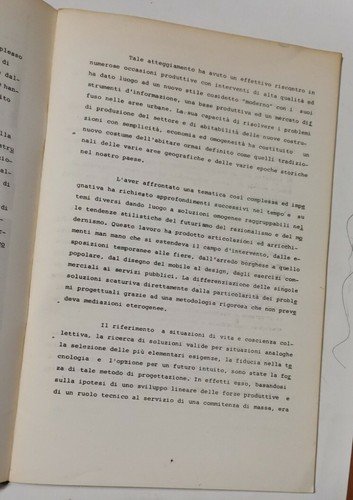 LA TRADIZIONE MODERNA DELL'ARREDAMENTO IN ITALIA di Alessandro Mariani 1981