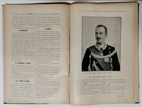 LA TRAGICA MORTE DI UMBERTO I il nuovo regno di …