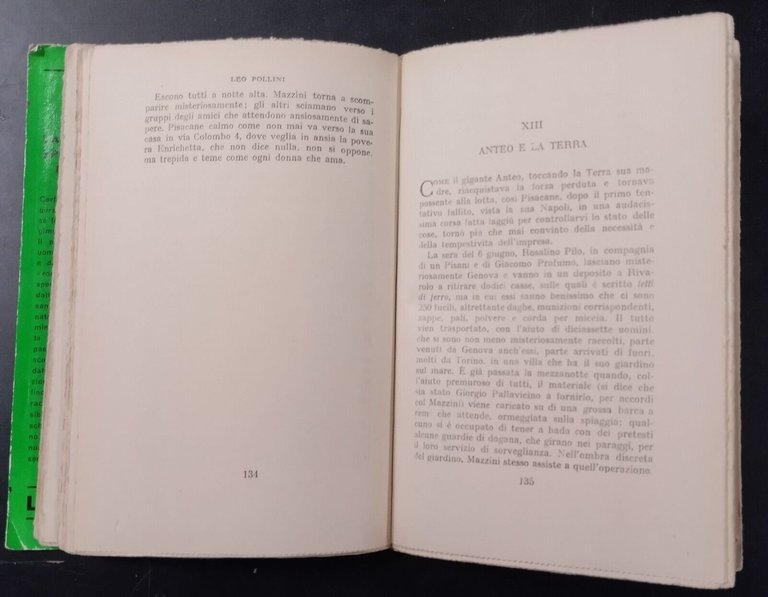 LA TRAGICA SPEDIZIONE DI SAPRI 1857 Leo Pollini 1935 Mondadori …