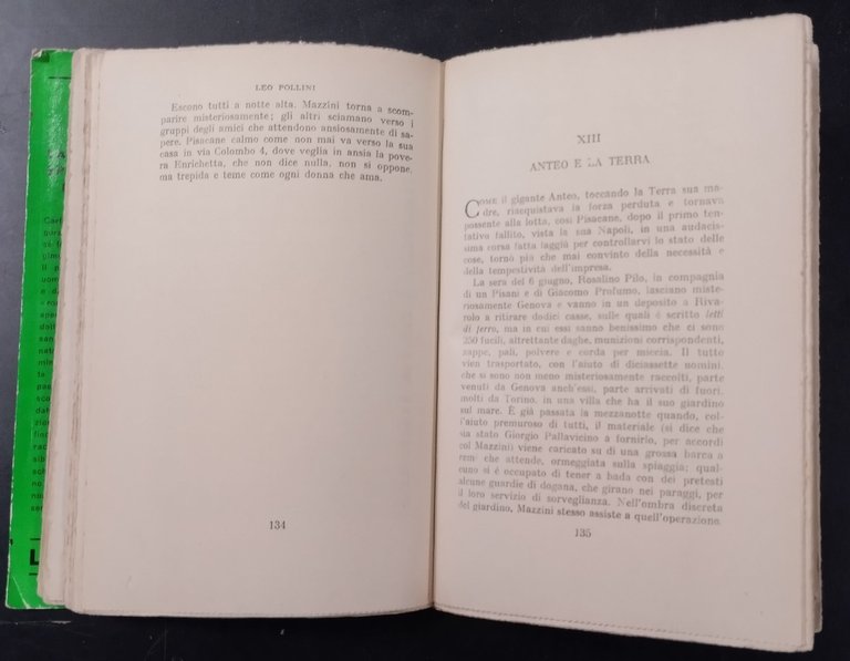 LA TRAGICA SPEDIZIONE DI SAPRI 1857 Leo Pollini 1935 Mondadori …