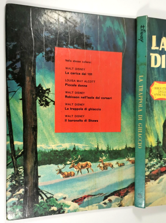 LA TRAPPOLA DI GHIACCIO di Walt Disney 1962 libro illustrato …