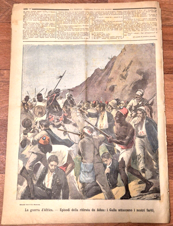 LA TRIBUNA supplemento ILLUSTRATO DELLA DOMENICA 12 aprile 1896 Giornale …