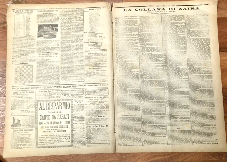 LA TRIBUNA supplemento ILLUSTRATO DELLA DOMENICA 12 aprile 1896 Giornale …