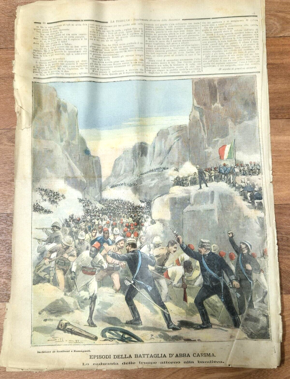 LA TRIBUNA supplemento ILLUSTRATO DELLA DOMENICA 15 marzo 1896 Giornale …