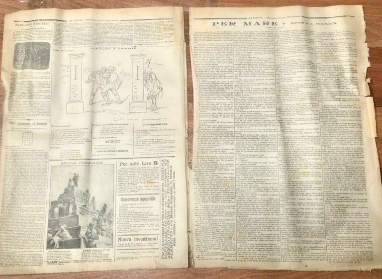 LA TRIBUNA supplemento ILLUSTRATO DELLA DOMENICA 15 marzo 1896 Giornale …