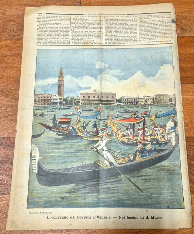 LA TRIBUNA supplemento ILLUSTRATO DELLA DOMENICA 19 aprile 1896 Giornale …