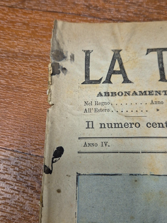 LA TRIBUNA supplemento ILLUSTRATO DELLA DOMENICA 19 aprile 1896 Giornale …