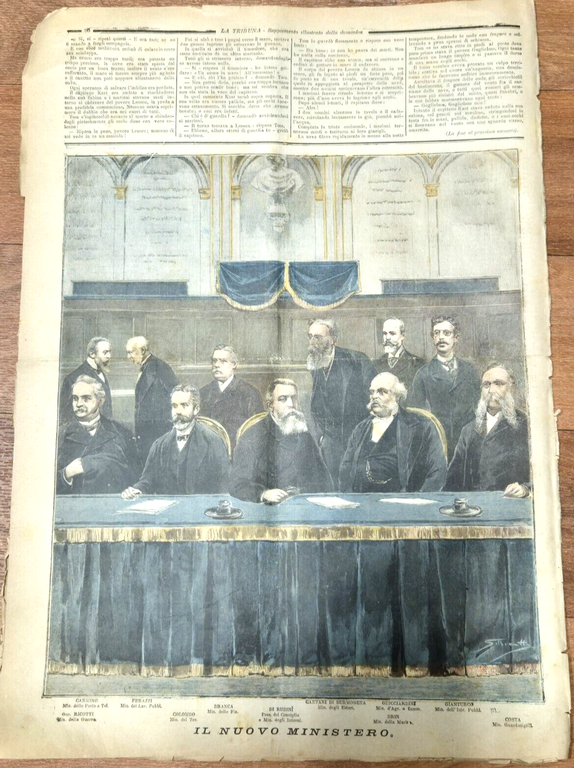 LA TRIBUNA supplemento ILLUSTRATO DELLA DOMENICA 22 Marzo 1896 Giornale …