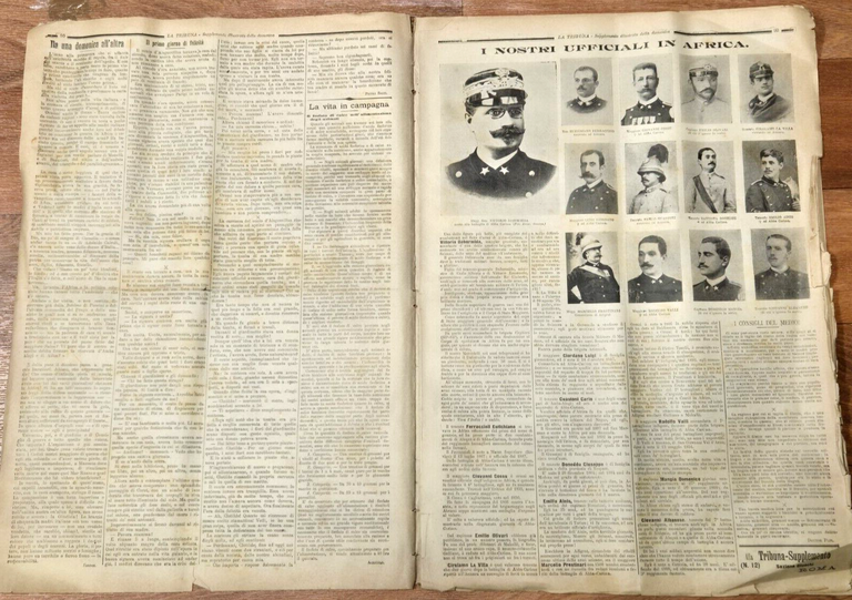 LA TRIBUNA supplemento ILLUSTRATO DELLA DOMENICA 22 Marzo 1896 Giornale …