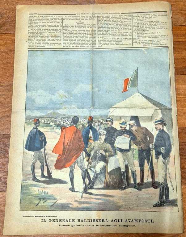 LA TRIBUNA supplemento ILLUSTRATO DELLA DOMENICA 26 aprile 1896 Giornale …