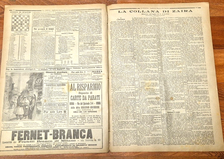 LA TRIBUNA supplemento ILLUSTRATO DELLA DOMENICA 26 aprile 1896 Giornale …