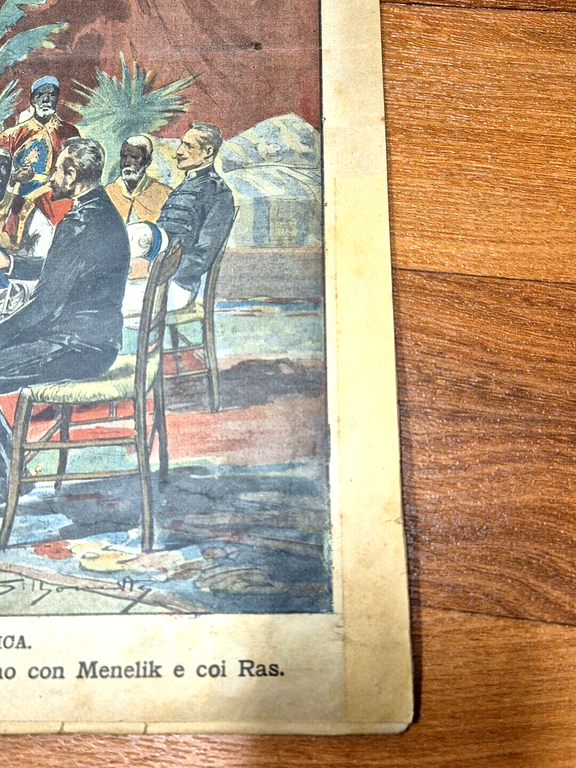 LA TRIBUNA supplemento ILLUSTRATO DELLA DOMENICA 28 febbraio 1896 Giornale
