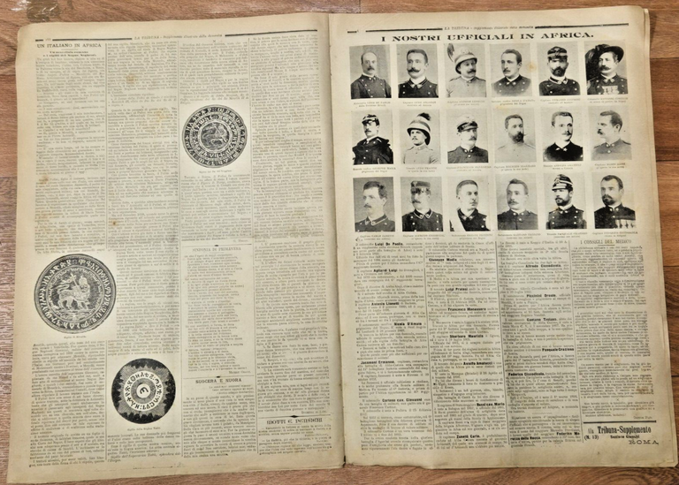 LA TRIBUNA supplemento ILLUSTRATO DELLA DOMENICA 29 marzo 1896 Giornale …