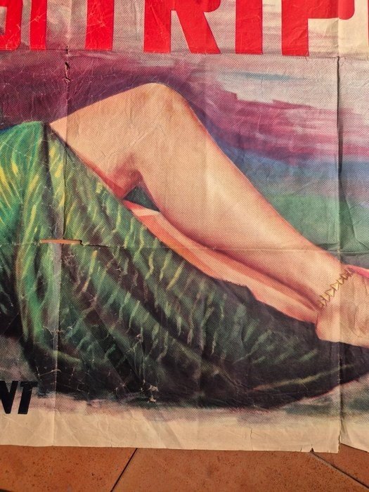 LA VERGINE DI TRIPOLI Manifesto Poster Locandina Cinema 1955 - …